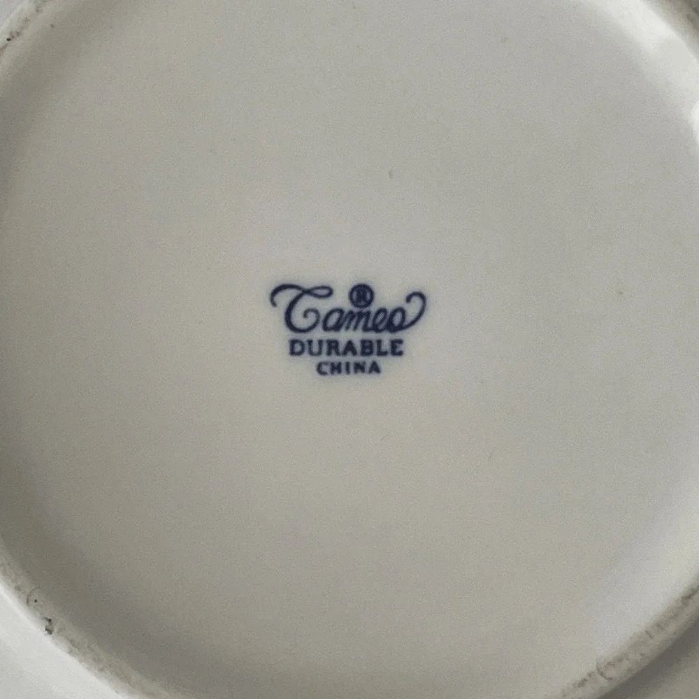 Blue Lotus Collection By Cameo China 2 Serving Bowls